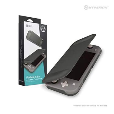 Imagem de Hyperkin Foldable Case and Screen Protector Set for Nintendo Switch Lite (Gray) - Nintendo Switch