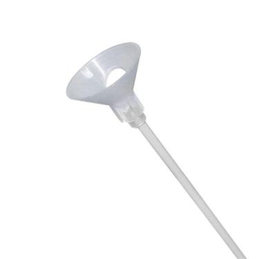Imagem de Suporte Para Balão Vareta Pega Balão Bonus Branco Com 10Un
