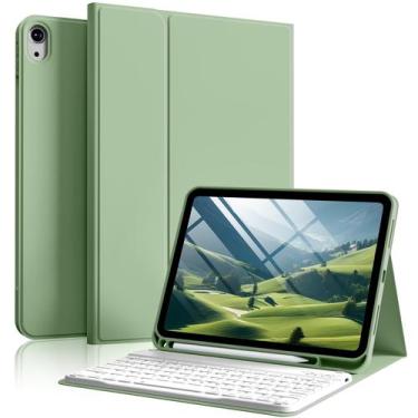 Imagem de Capa com teclado SZPSGC para iPad de 11ª e 10ª geração 11/10,9"