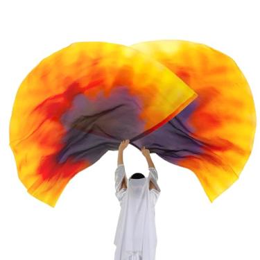 Imagem de Bandeiras de adoração para igreja de dança, bandeiras de louvor para adoração (2 bandeiras + 2 hastes flexíveis + 1 bolsa de armazenamento) #XRK