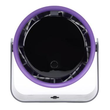 Imagem de Diydeg Ventilador de Mesa, Exibição LED LED Silencioso Recarregável Mesa Montada na Parede Ventilador Digital Ventilador de Desktop Fan para o Quarto de Escritório Dormitório Viagem