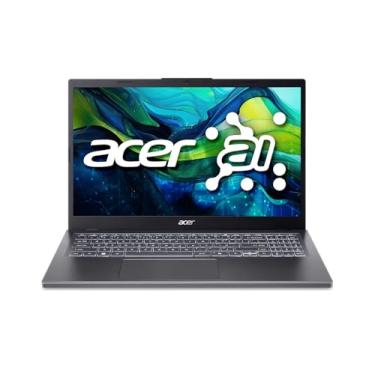 Imagem de acer Laptop Aspire 15 AI Ready | Tela IPS FHD 1920 x 1080 de 15,6 polegadas | AMD Ryzen 7 8840HS | Gráficos AMD Radeon 780M | DDR5 de 16 GB | SSD Gen4 de 1 TB | Wi-Fi 6E | Chave Copiloto | Windows 11