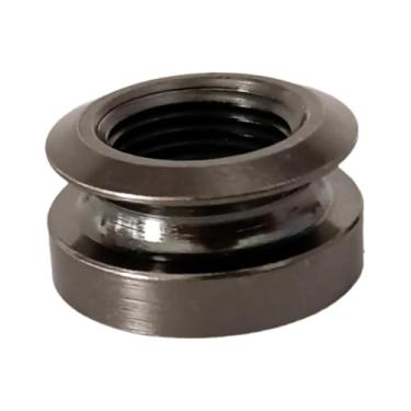 Imagem de Colaxi Captador de guitarra, pino de cauda, conector de guitarra, acessório de pino de extremidade, rosca redonda 3/8-32, para violões acústicos, Cinza