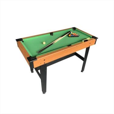 Imagem de Mesa De Bilhar Infantil Sinuca Grande 16 Bolas Triângulo Giz - Bangtoy