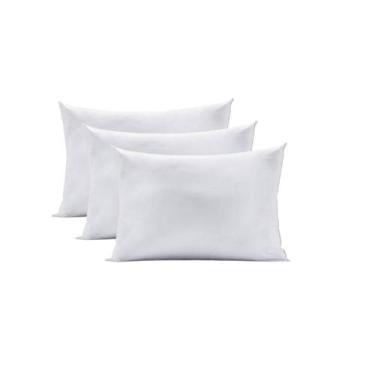 Imagem de Kit 3 Travesseiros Premium Texhome 50x70 cm  Suporte Firme  - Tex Home