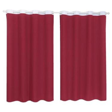 Imagem de Cortina Tecido Oxford Faixa Branco 2,50M X 3,00M - Rosa - Campari