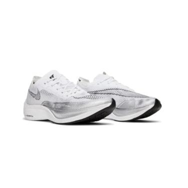 Imagem de Nike Womens ZoomX Vaporfly Next%2 Size 8 White/Black/Silver