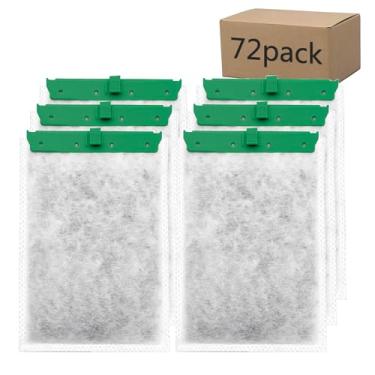 Imagem de Aquarium 72 cartuchos de filtro médios compatíveis com filtros Whisper 10i IQ10 PF10 filtros de energia