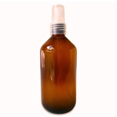 Imagem de Kit Frasco Vidro Âmbar 250ml com Válvula Spray – Vidro Premium para Cosméticos, Aromaterapia, Perfumes e Soluções Caseiras