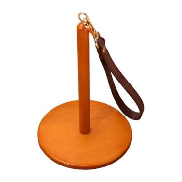 Imagem de Lilihuimaoyi Suporte para Novelos de Lã, Suporte Portátil para Carretéis de Madeira, Organizador de Carretéis para Artesanato, Costura, Crochê, Bordado, M, Style D