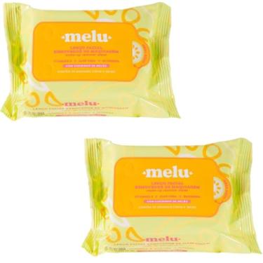Imagem de Kit 2 Lenço Facial Removedor de Maquiagem Melu