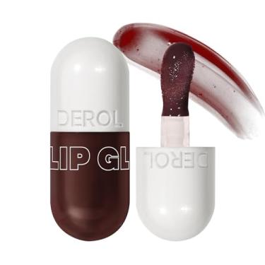 Imagem de Honeyouth Lip Plumper Framboesa (0,19 Fl. Oz.) Óleo labial natural brilho labial 2 em 1 sérum para lábios bonitos e cheios, hidratante e reduz linhas finas