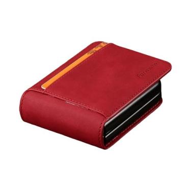 Imagem de Capa De Couro Magnética Ultra Fina Para Samsung Galaxy Z Flip 7 6 5 4 