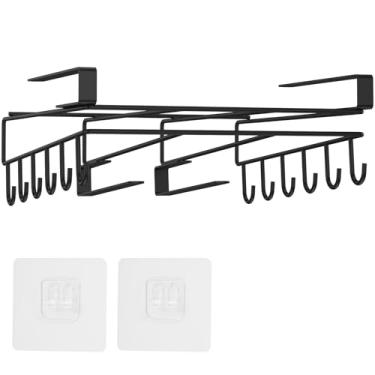 Imagem de UKQRRTC Suporte para tábua de cortar sob o armário de aço inoxidável para pendurar para tábua de cortar rack de tábua de cortar para pendurar prático organizador de tábua de cortar para cozinha