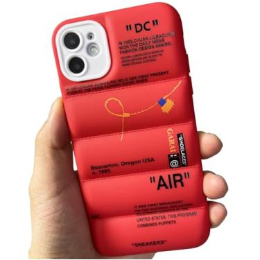Imagem de GaraiCkeey Capa de telefone de silicone acolchoada da marca de calçados esportivos para iPhone 16 Plus de 6,7 polegadas, tênis Ins Classic Cool Label Pattern Soft TPU Capa protetora de corpo inteiro
