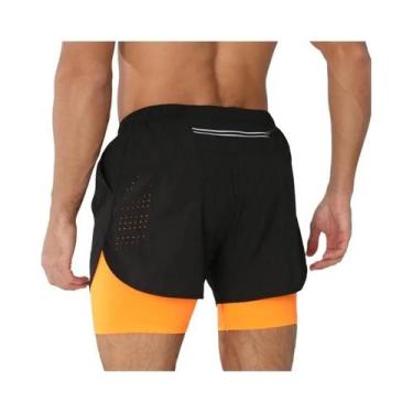 Imagem de Shorts Masculinos De Secagem Rápida 2 Em 1 Para Corrida, Treino E Musc