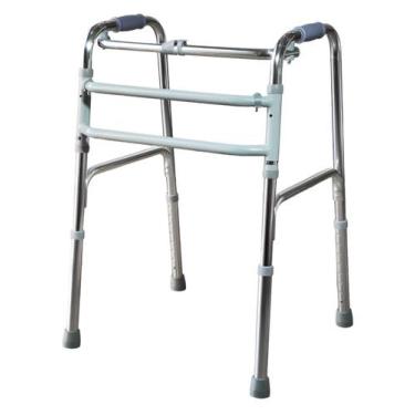 Imagem de Andador Articulado Fixo Idoso Com 2 Barras Dobrável 130kg - PROCIRURGI