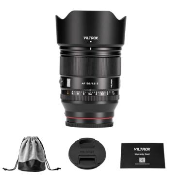 Imagem de Viltrox AF 56 mm F1.2 Pro E, lente Prime de foco automático de grande abertura, para fotografia de retrato, lente de câmera sem espelho APS-C compatível com câmeras Sony E-Mount