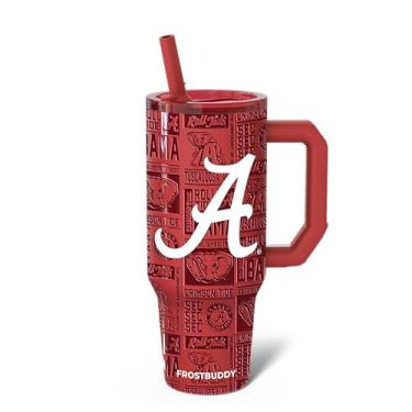 Imagem de Thicc Buddy - Copo de aço inoxidável isolado a vácuo de 1,134 g com tampa e canudo para água - Caneca de viagem compatível com porta-copos - presentes para mulheres e homens ele ela