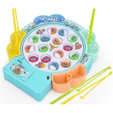 Imagem de Brinquedos de atividade do bebê brinquedos de pesca infantil elétrico 