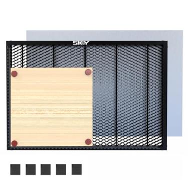 Imagem de Cama a laser de favo de mel com revestimento de óxido atualizado para gravador a laser Falcon A1