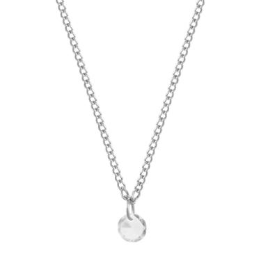 Imagem de Colar de Aço Groumet com Ponto de Luz 5mm 45cm