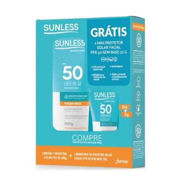 Imagem de Protetor Solar 200G FPS 50 + Protetor Facial FPS50 30G
