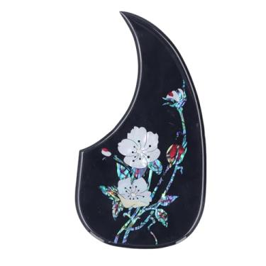 Imagem de Protetor de guitarra acústica PVC antiarranhões decorativo placa de proteção profissional fácil instalação material durável aprimoramento elegante para acústico