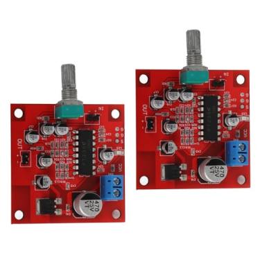 Imagem de Grcfumo Placa de reverberação de microfone, 2 peças, pré-amplificador de microfone, sem função de amplificador pré-amplificador, módulo de placa de reverberação dc6 15v