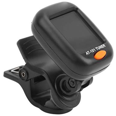 Imagem de RiToEasysports AT-101 Afinador de Baixo de Cor Preta para Guitarra, Baixo, Violino, Ukulele para Tocadores de Instrumentos