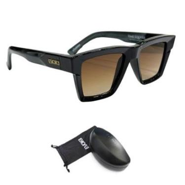 Imagem de Óculos de Sol Evoke Time Square A02 Black Shine Crystal-Unissex