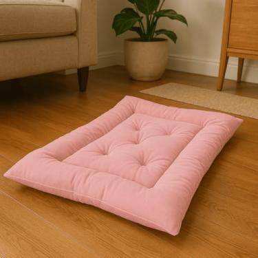 Imagem de Cama Pet Colchonete Macio para Cachorro (Marrom,P)