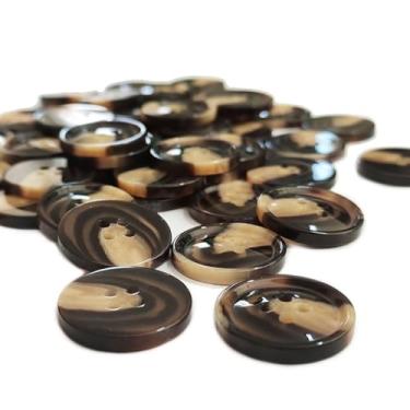 Imagem de Botão Mesclado Tartaruga 21mm 2 ou 4 Furos Para Blazer Casaco 200 peças (6)