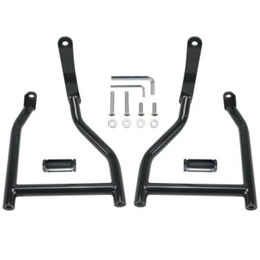 Imagem de GZICMA A barra de colisão traseira serve para Harley Softail Heritage Classic FLHC/S Low Rider ST FXLRST 2018-2025 (preto)