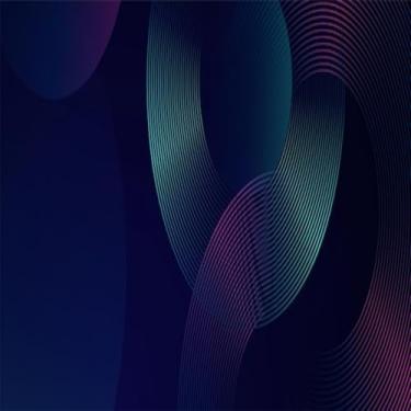 Imagem de Quadro Decorativo Abstrato de Tecnologia Estilo Moderno para Parede 50x50cm