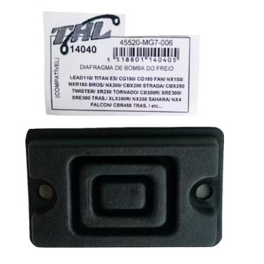 Imagem de Diafragma Burrinho Freio Cilindro Mestre Lead 110 Titan Es - THL