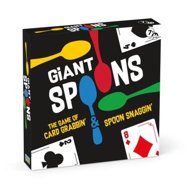 Imagem de Jogo de cartas PlayMonster Giant Spoons para crianças e adultos com mais de 7 anos
