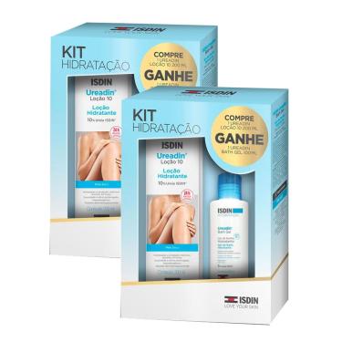 Imagem de Kit 2 Kit Ureadin Hidratação Loção Corporal 200ml e Sabonete Líquido 100ml