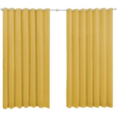 Imagem de Cortina Para Sala Quarto Cortinados Varão 2,70 x 2,50 Roma Oxford Vinh