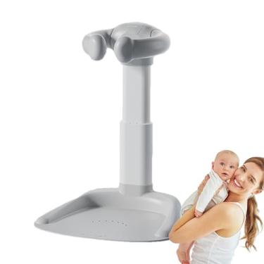 Imagem de Shakven Chuveiro de pé para banho de bebê, suporte para chá de bebê - Suporte de banho para bebê com base antiderrapante,Punho resistente da cadeira do assento de banho ajustável para crianças da mãe