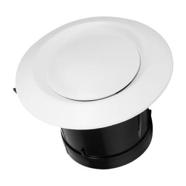 Imagem de Matybobe Difusor de teto fornecimento de exaustão ventilação anemostato cobertura para dutos de ventilação para redução de ruído interno (75 mm)