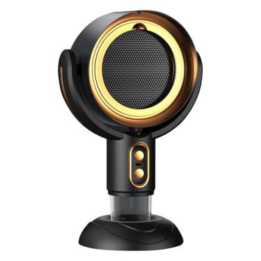 Imagem de Ventilador de fuligem de resfriamento portátil de alta eficiência com textura ABS para uso interno com ionizador e esponja de filtro