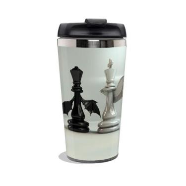 Imagem de Copo Termico Personalizado Jogo Xadrez - Belley