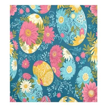 Imagem de Blueangle Capa magnética de ovos de páscoa para lava-louças, decoração da capa frontal da máquina de lavar louça, adesivos de eletrodomésticos, adesivos de eletrodomésticos, 58 cm C x 66 cm adesivo