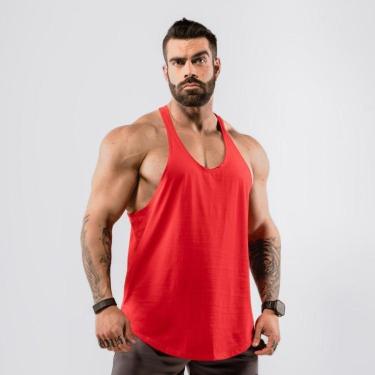 Imagem de Regata Cavada Anatomic Lisa-Masculino