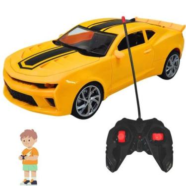 Imagem de Carrinho de Brinquedo com Controle Amarelo - Rick Imports