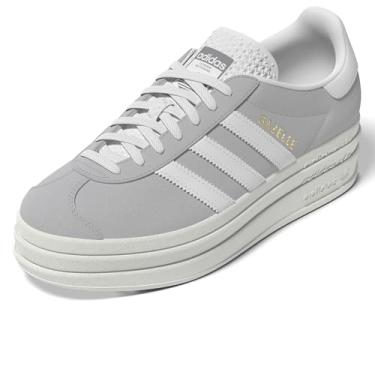 Imagem de Adidas Gazelle Bold W feminino, Cinza Two Ftwr Branco Núcleo Branco, 38
