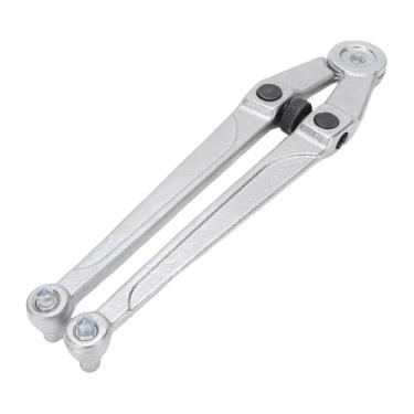 Imagem de RiToEasysports Chave Inglesa de Pino 9-3/4 Polegada Ajustável Universal Ferramenta de Metal Resistente Com 6 Acessórios para Moedor de ângulo Carro Caminhão Atv Utv Reparação