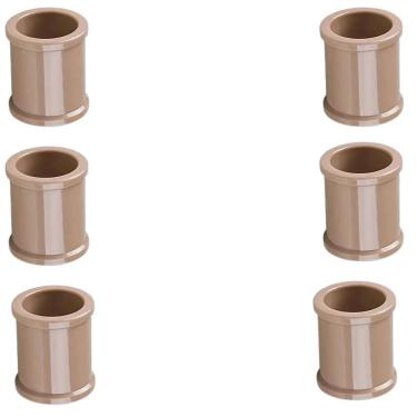 Imagem de Luva Pvc 40Mm Soldável Conexão Encanamento Kit 06 Un