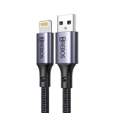 Imagem de Cabo Hrebos Cb-219i Usb-a Para Lightning Carregador E Dados Preto